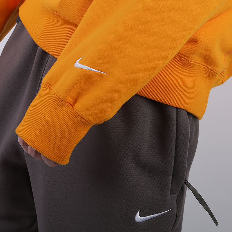 мужская оранжевая толстовка Nike NikeLab Collection NRG Crew AV8276-833 - цена, описание, фото 2